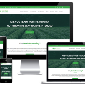 Food Processing Company Custom WordPress Web Design