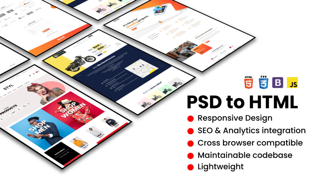 PSD to HTML Design Services | Prince Albert, SK