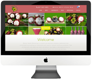 Better Health Marketing- Bootstrap Responsive WooCommerce website