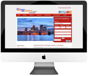 Moving & Storage Company WordPress Web Design