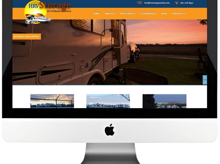 Self Storage Company Responsive WordPress Web Design