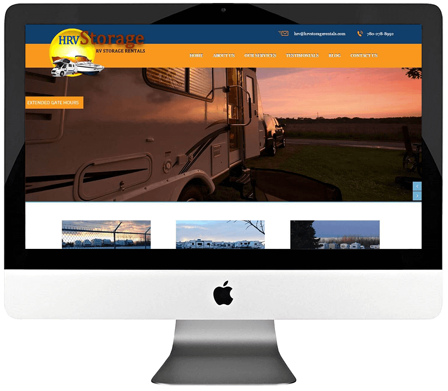 Self Storage Company Responsive WordPress Web Design