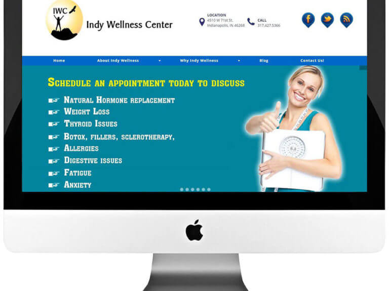 Medicine Practitioner Custom WordPress Web Design
