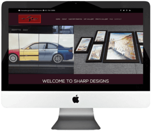 Custom Picture Framing Enterprise Responsive WordPress Website Development