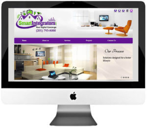 Home Automation Company Custom WordPress Website Design