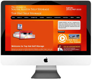 Self Storage Company WordPress Website Design