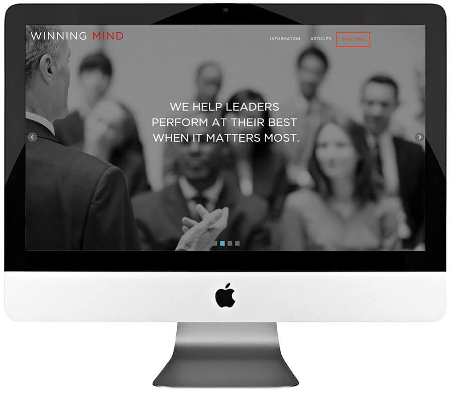 Management Consulting Responsive WordPress Website Development