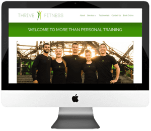 Personal Trainer Responsive WordPress Web Design