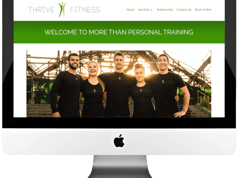 Personal Trainer Responsive WordPress Web Design