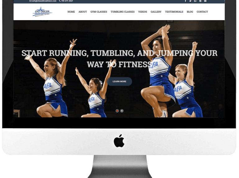 Dance Studio Responsive WordPress Web Design & Development