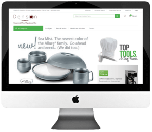 Commercial Food Equipment Supplier Magento Store Development