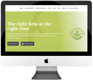 Chinese Medicine Practitioner Responsive WordPress Web Design & Development