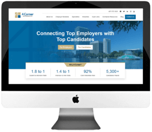 Recruitment Agency Responsive WordPress Website Development