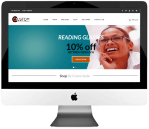 Eyewear Responsive WooCommerce Store Development