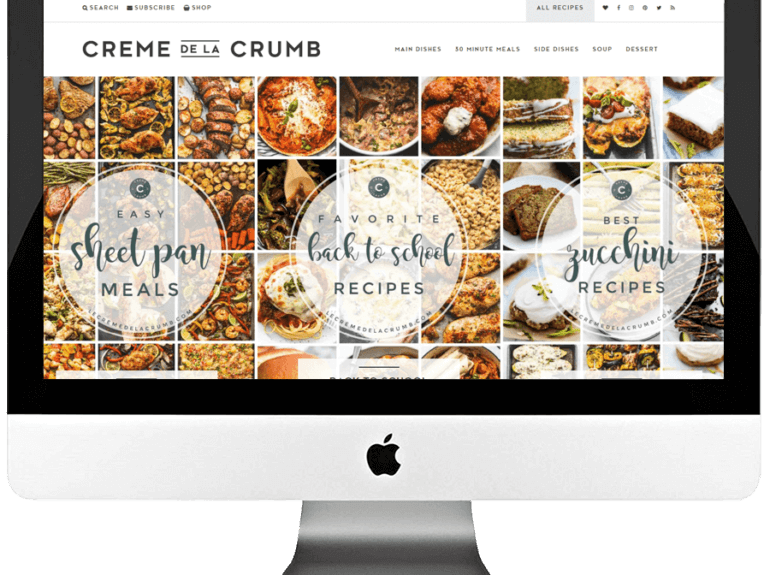 Food Blogger Responsive WordPress Blog Design & Development