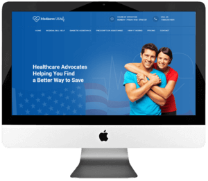 Healthcare Advocates PSD to HTML Website Development