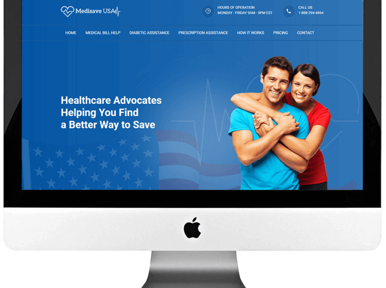 Healthcare Advocates PSD to HTML Website Development