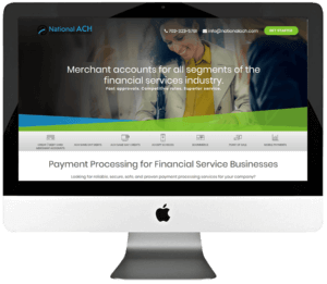 Merchant Account Provider Responsive Landing Page Design
