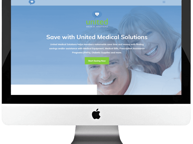 Medical Solutions Company PSD to WordPress Website Development