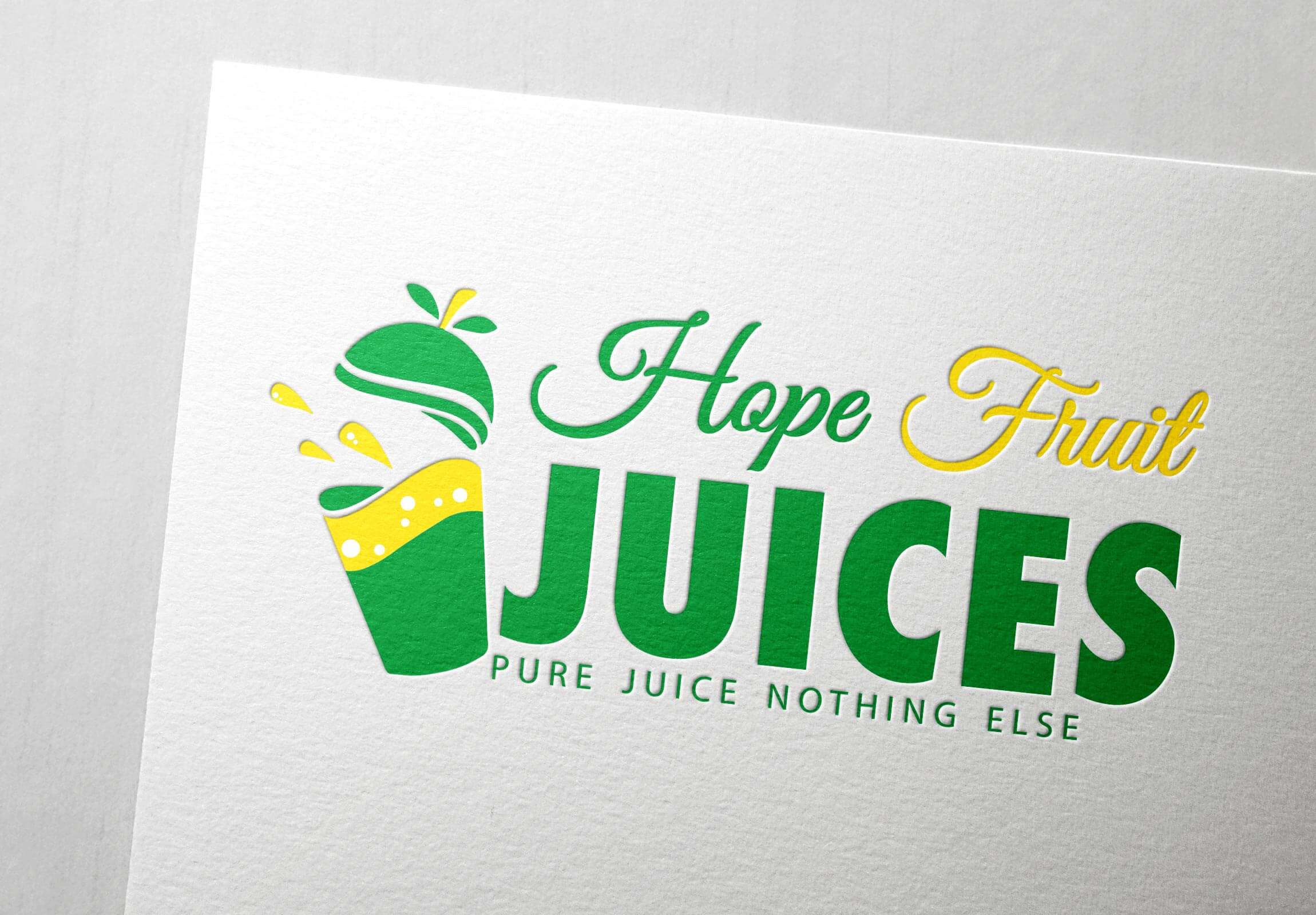 Fruit Juice Company Logo Design