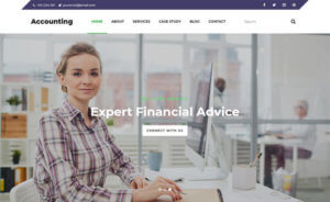 Accounting Firms WordPress Website Design