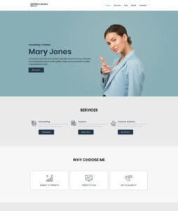 Accounting Firms WordPress Website Development