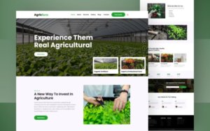 Agriculture Industry Responsive WordPress Website Design