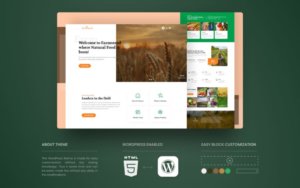 Agriculture Industry WordPress Website Design