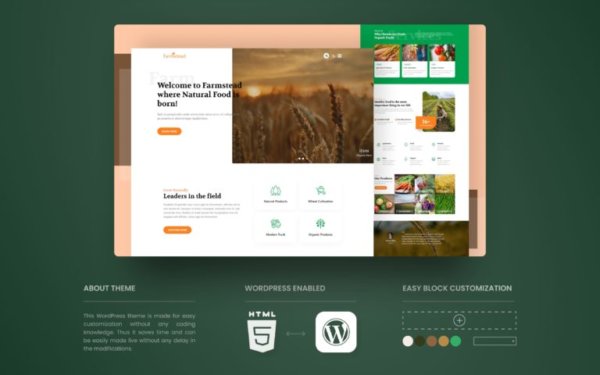 Agriculture Industry WordPress Website Design