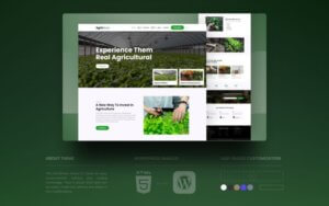 Agriculture Industry WordPress Website Development