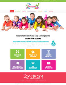 Daycare Responsive WordPress Website Design