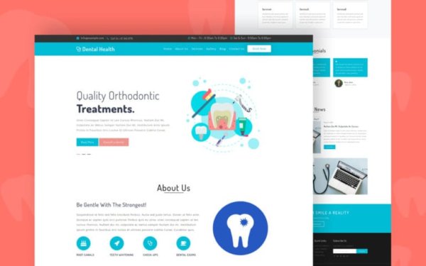 Dentist WordPress Website Design
