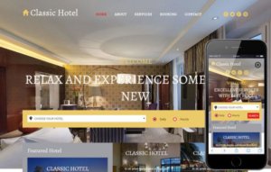 Hotel Responsive WordPress Website Design