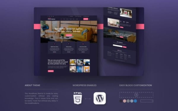 Interior Designers WordPress Website Design